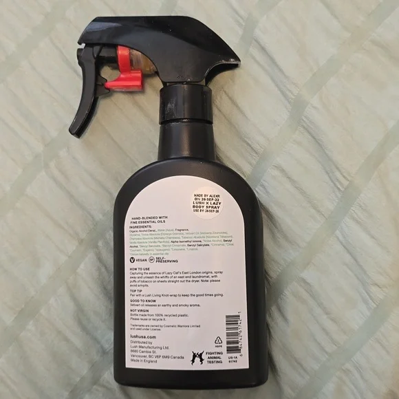 Lush x Lazy Body Spray. LAZY OAF BODY SPRAY - Picture 2 of 2